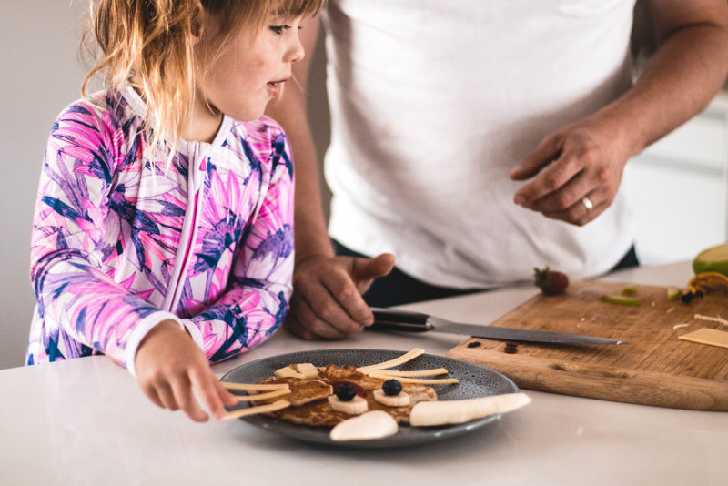 Easy Easter Bunny Pancakes