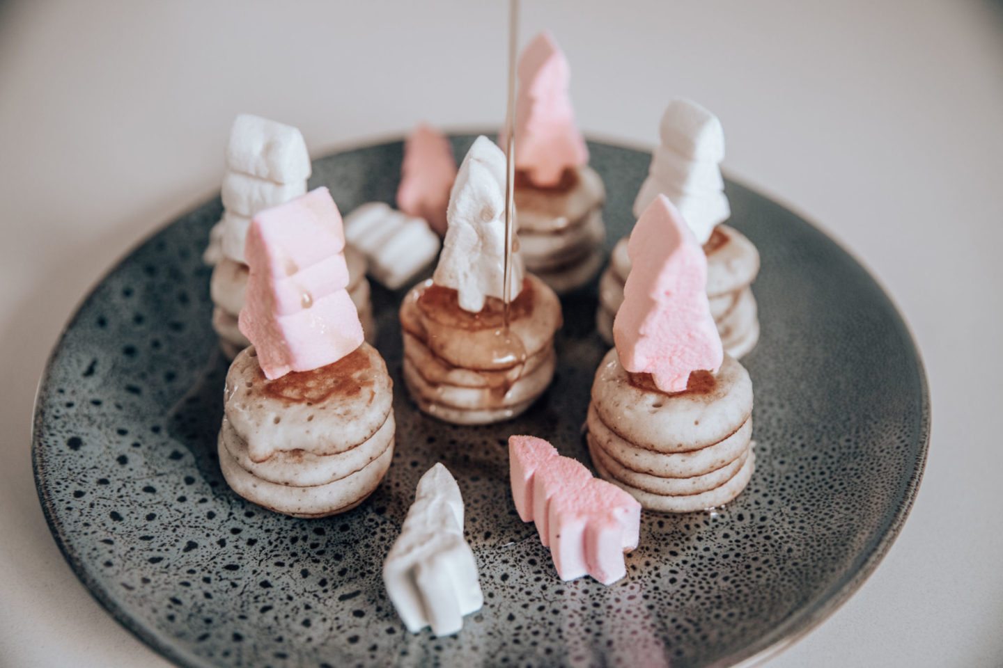 Christmas Tree Mini Pancakes