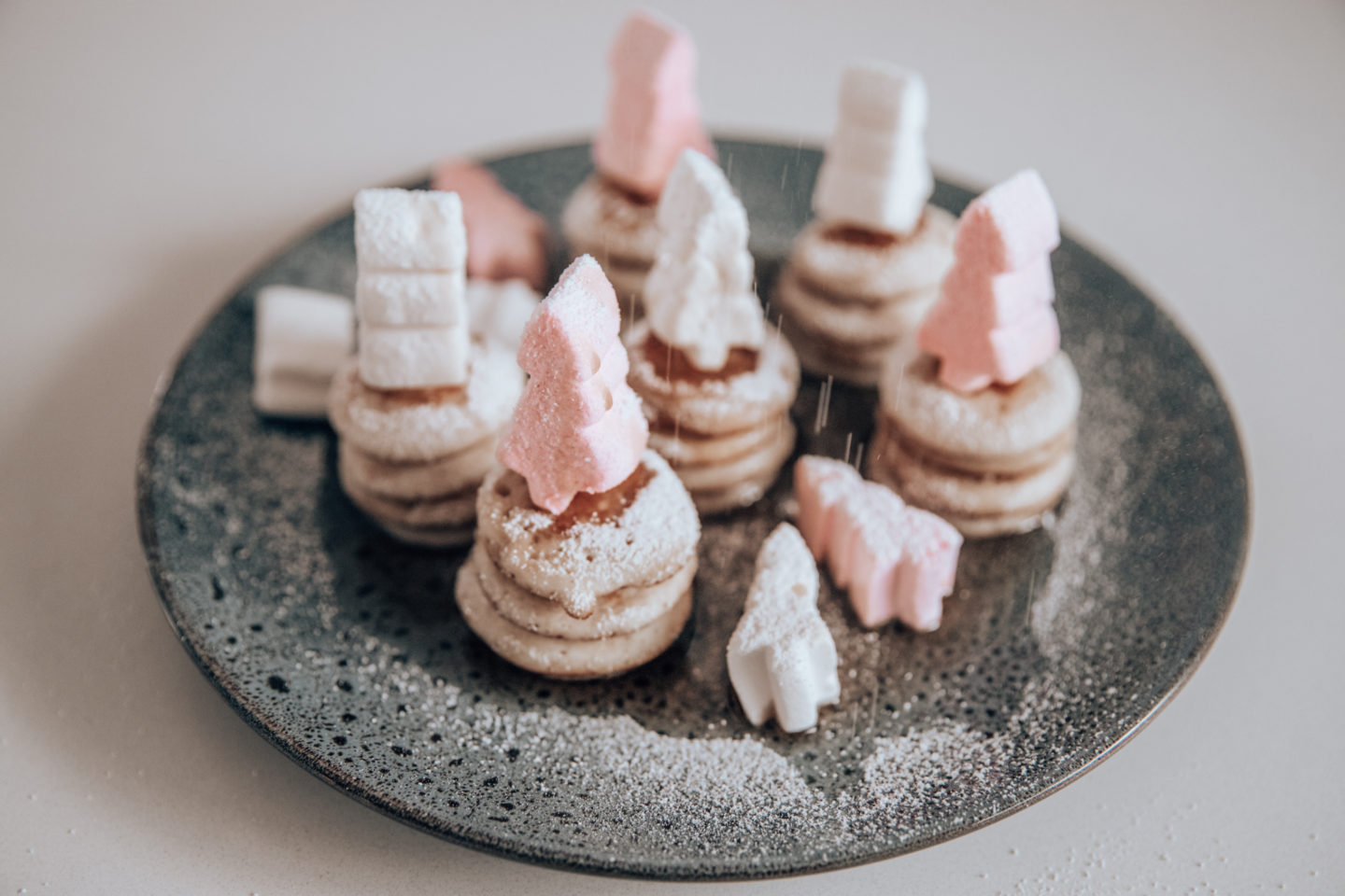 Christmas Tree Mini Pancakes