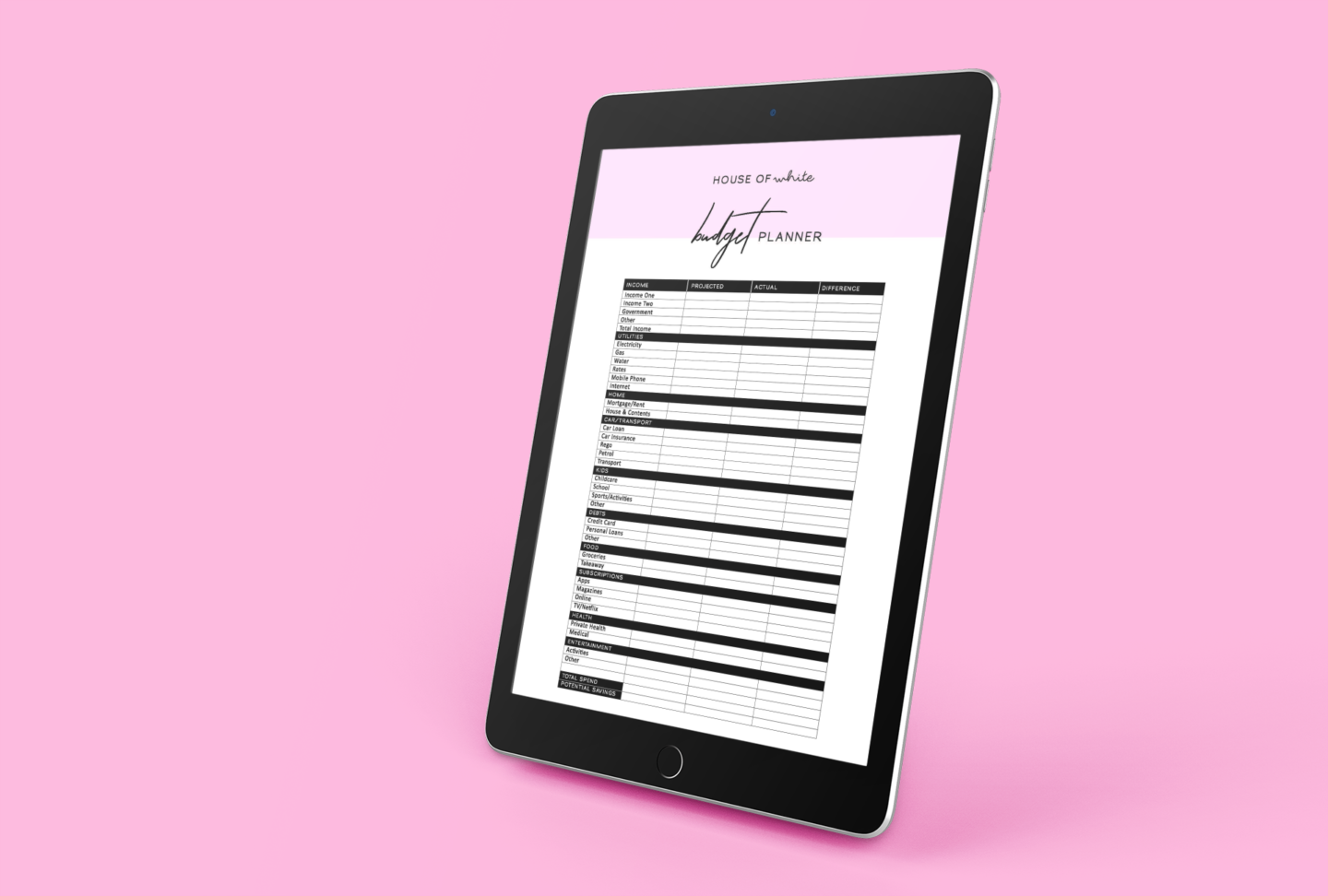 Setting A Budget + Free Budgeting Spreadsheet Download