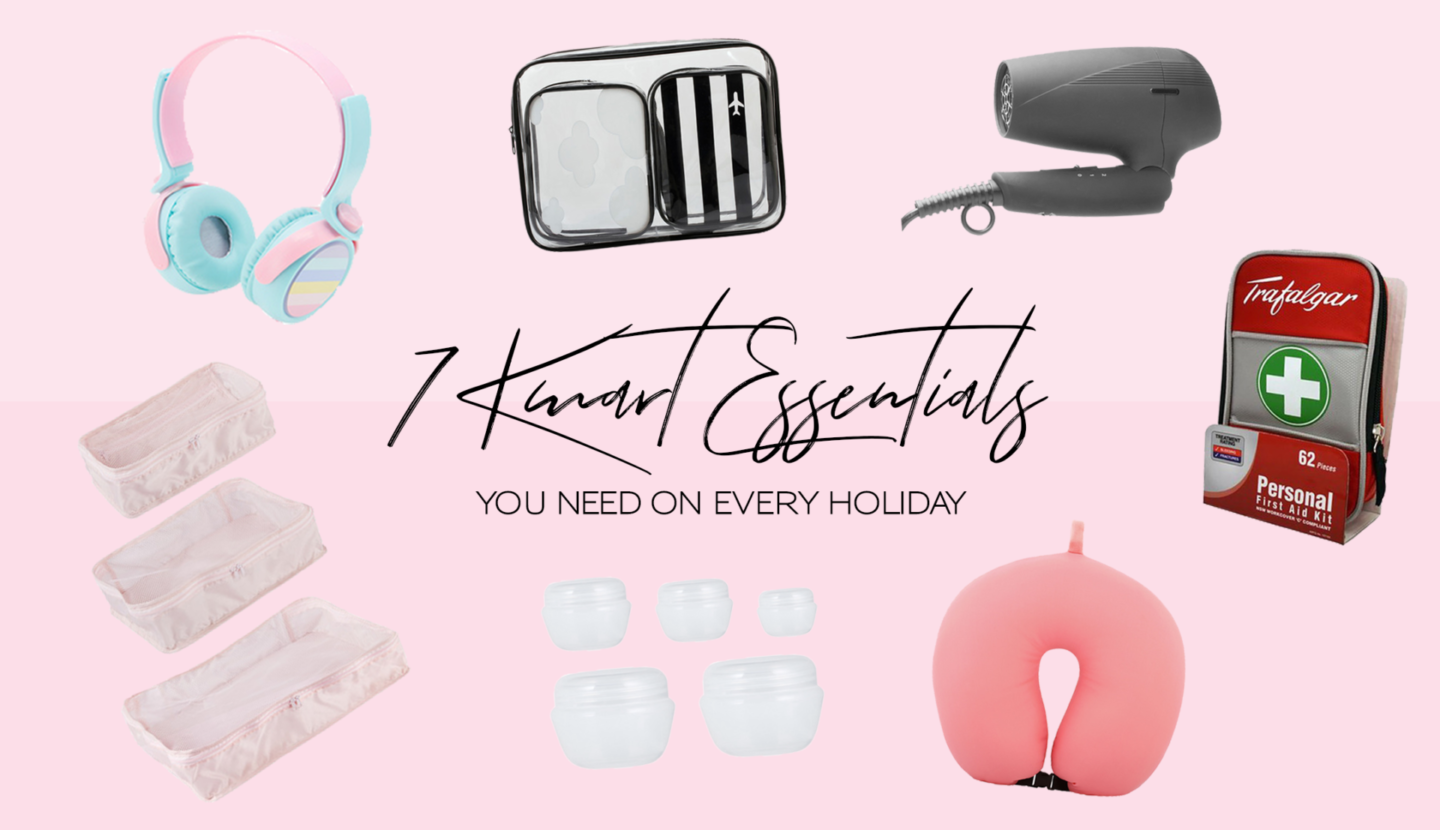 7 Essential Kmart Items You Need On Every Holiday (Each Less Than $10)