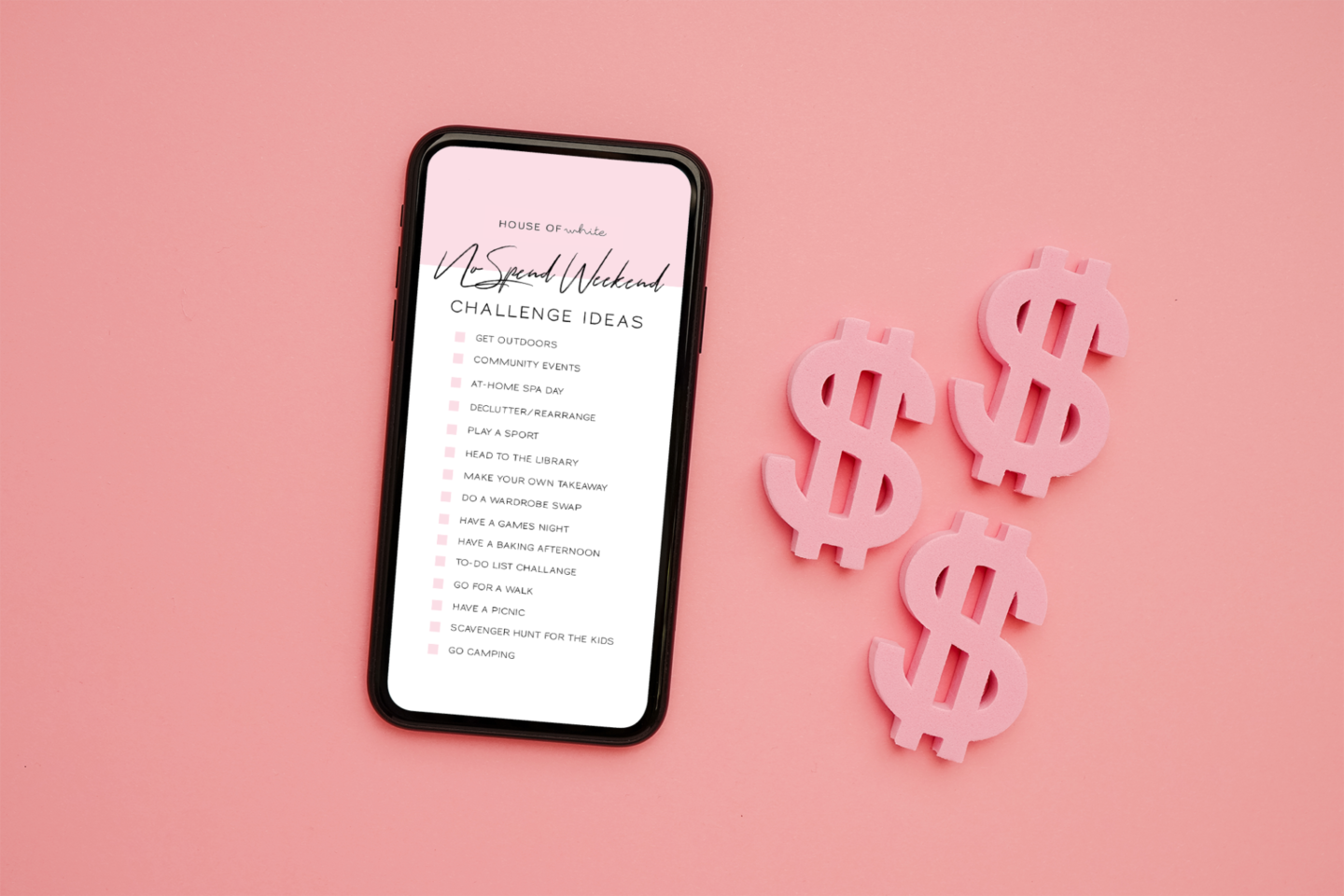 15 Ways To Have A No Spend Weekend